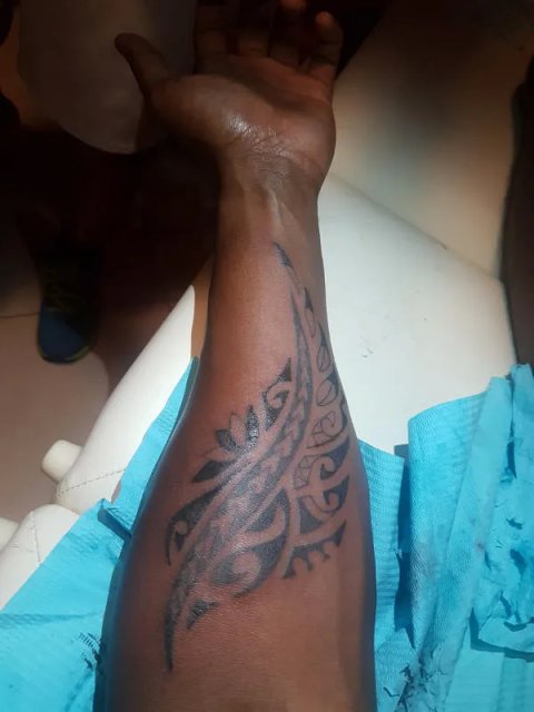 Yael - Kaponga: real inked placement tattoo photo thumbnail