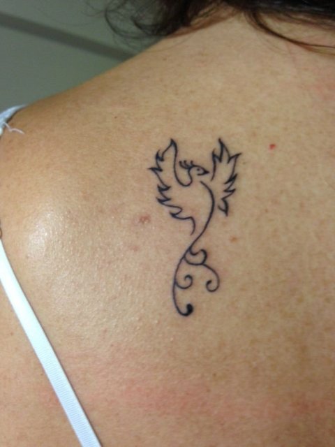 Daniella - Phoenix: inked placement tattoo photo thumbnail