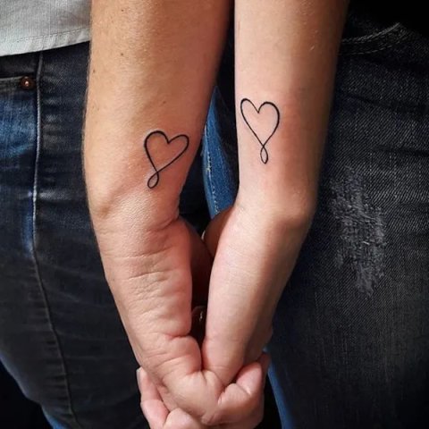 Guests - infinity heart: inked placement tattoo photo thumbnail