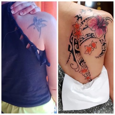 Guest - Coverup: real inked placement tattoo photo thumbnail