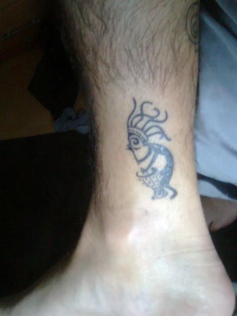 Kokopelliguy - Rasta kokopelli: real inked placement tattoo photo thumbnail