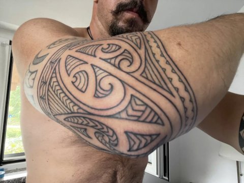 Mate - Kirituhi band: real inked placement tattoo photo thumbnail