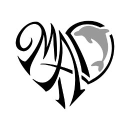 M+A+D heart tattoo design