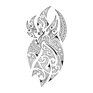 Flaming phoenix tattoo photo