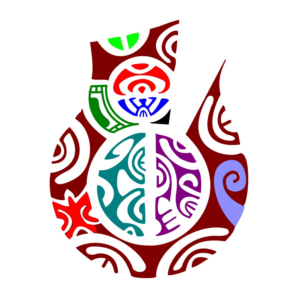 Marquesan shoulder tattoo