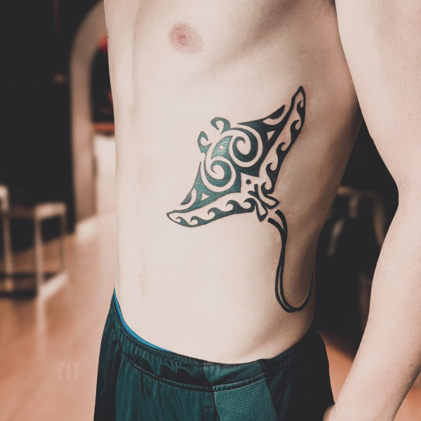 Guest - manta tattoo photo